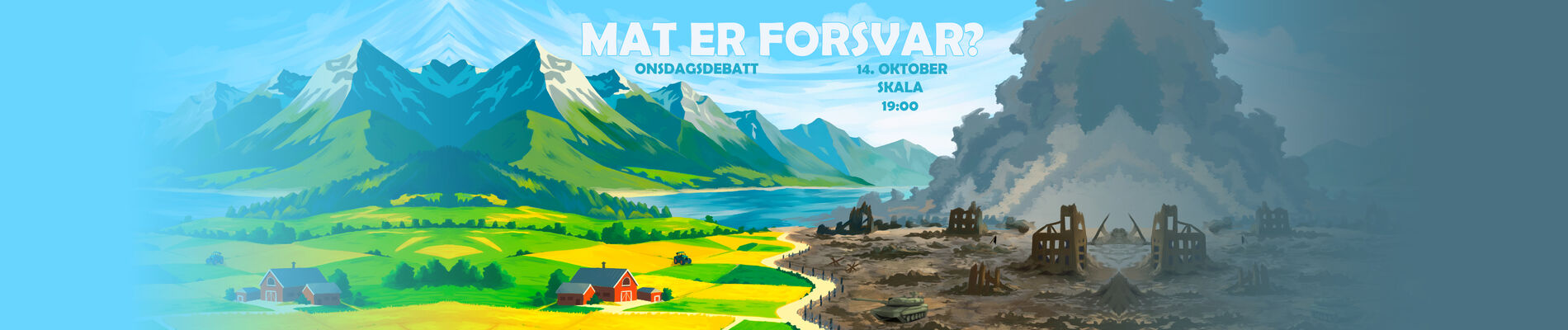 Onsdagsdebatt: Mat er forsvar?