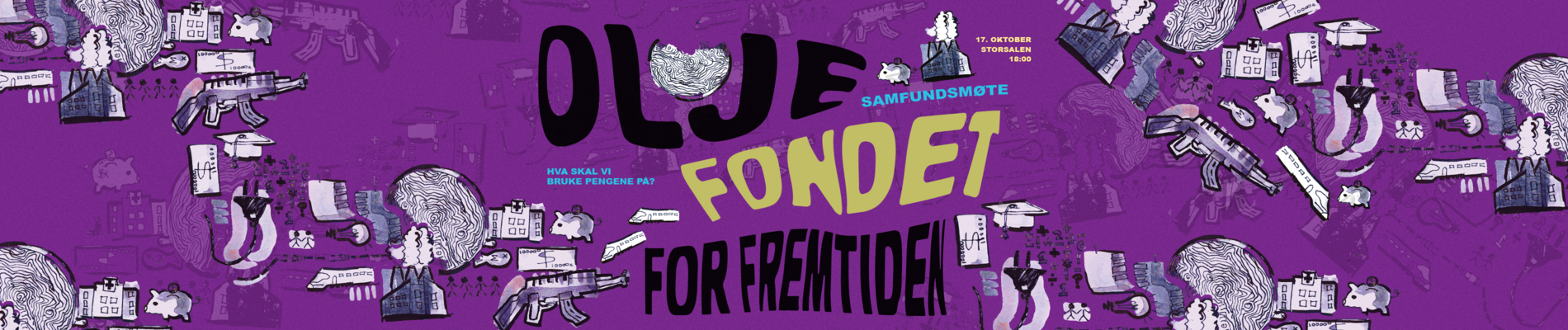Samfundsmøte: Oljefondet - Hva skal vi bruke pengene på?